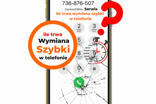 ile trwa wymiana szybki w telefonie